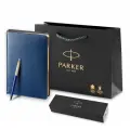 Подарочный набор: Parker Jotter, шариковая ручка и ежедневник, синий 1952662