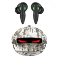 Наушники беспроводные игровые , BT5.3, 300mAh/30mAh, Камуфляжный