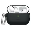 Силиконовый чехол с карабином для AirPods Pro 2, Elago черный