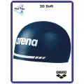 Шапочка для плавания Arena 3D SOFT , XL / темно-синий