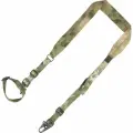 Ремень двухточечный с фастексом для сброса Wartech TS-110 (Зеленый камуфляж)
