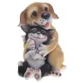 Фигура декоративная Собачка с кошкой, 20*18*27 см KSMR-626656/F518