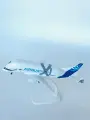 Металлическая модель самолета Airbus Beluga