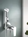 Смеситель скрытого монтажа ESKO с гигиеническим душем, хромированный