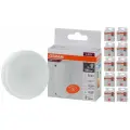 Лампа светодиодная GX53 12Вт 4000К матовая, нейтральный белый свет OSRAM LED VALUE (комплект 10шт.)