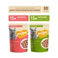 Набор кормов Мнямс для взрослых стерилизованных кошек 30*85г