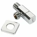Кран приборный угловой 1/2х3/4 TIM BL5823 хромированный квадрат 2 шт