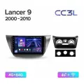 Магнитола Mitsubishi Lancer 9 CS 2000-2010 Teyes CC3L 4/64GB, штатная магнитола, 8-ми ядерный процессор, IPS экран, DSP,