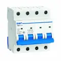 CHINT Выключатель автоматический CHINT NB1-63 4P 63A 6кА х-ка C (R)