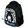 Рюкзак школьный облегченный Аниме I love cats с анатомической спинкой Centrum 73262
