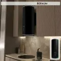 Вытяжка кухонная цилиндрическая Beraum HK-3S004B c RGB-подсветкой, инверторным двигателем и дистанционным управлением