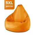 Кресло-мешок PUFON груша размер 5XL , оранжевый , материал дюспо