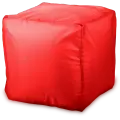 Пуфик Пуффбери «Куб», размер большой (40х40см), Оксфорд Красный