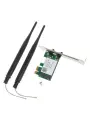 Link 5100 DUAL BAND 2.4/5GHz PCI-E 1X Desktop Computer Wireless WIFI Wlan Card for Intel 5100AGN 300M + 6DBI Antennna