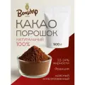 Какао порошок IRCA темно-красный 500г, жирность 22/24%, натуральный, алкализованный.