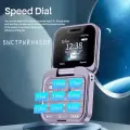 Мини-складной мобильный телефон, 2G, крупный шрифт, 2 sim-карты, быстрый набор, фонарик, FM-радио mini phone
