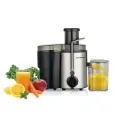 Соковыжималка OULEMEI OLM-ZZA002, нержавеющая сталь, 400Вт, 2скорости, черный/серый