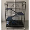 Kredo Клетка для грызунов D800 черная (64*44*93 см)