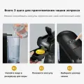Кофемашина капсульная 4 в 1 NESPRESSO/DOLCEGUSTO/чалды/молотый HIBREW H1A, 1450 Вт, объем 0,7 л, чер