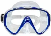 Маска для дайвинга и подводного плавания Marlin Visualator, синяя