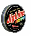 Плетеный шнур Jigline Multicolor, толщина 0,10 мм, тест 7 кг, длина 150 м, разноцветный