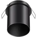 Встраиваемый светильник Novotech Butt 370937, GU10, 50Вт, кол-во ламп:1шт, Черный
