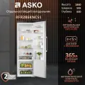 Однокамерный холодильник Asko RFR286KNCS1, цвет нержавеющая сталь