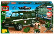 Город мастеров SB-7271 UAZ HUNTER на военной базе, 172 дет.
