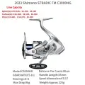 2023 SHIMANO STRADIC FM 1000S C2000S 2500S 2500SHG C3000 C3000HG C3000XG 3000MHG 4000MHG 4000XG C5000XG Спиннинговые рыболовные катушки C3000HG