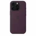 Силиконовый чехол MagSafe для iPhone 16 Pro / Silicone Case Plum / Бордовый