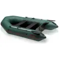 Лодка моторная Тайга-270, увеличенный диаметр борта 41 см, натяжное дно, зеленая