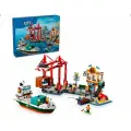 Конструктор 68014 Морской порт с грузовым судном 1291 pcs.
