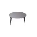 Круглый обеденный раздвижной стол Xiaomi 8H Jun Telescopic Rock Board Dining Table 1.35х1.35 m/0.8 х0.75 m Grey (YB4)