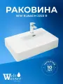 WW ELBACH 2223 R Раковина накладная 605х430х125