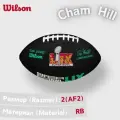Мяч для американского футбола Wilson SUPER BOWL LIX MINI SOFT BLACK MI WF4020901XBMI Баскетбол №2