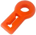 Держатель рукоятки для домкрата типа Хай-Джек Полиуретан оранжевый