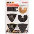 Набор насадок WA5095 для реноваторов Worx Sonicrafter WX678, WX680, WX681, WX682, WX686, WX693, WX696