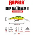 Воблер RAPALA Deep Tail Dancer 11 FT плавающий до 9м, 11см, 22гр ++