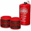 Бинты боксерские LEADERS PRO 84/16 красные