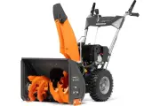 Бензиновый снегоуборщик DAEWOO S 6060, самоходный, бензиновый, 7 л. с, дальность выброса до 10 м