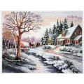 Dimensions набор для вышивания Winter Outing,13691, 28 х 36 см