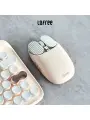 Bluetooth-мышь для картофельных чипсов Lofree, офисные игры, Цвет чая с молоком
