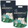 AROMATICAT классика наполнитель силикагелевый для туалета кошек (35 + 35 л)