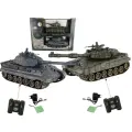 Набор Танковый бой радиоуправление, движение во всех направлениях, звук, свет (Тигр и Т-90)