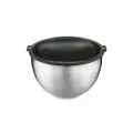 Миска с крышкой Muovo, 12 см, нержавеющая сталь, пластик 35025