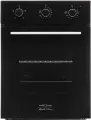 Духовой шкаф Krona Breve, электрический, эмалированное покрытие, чёрный, 2656Вт