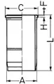 Гильза цилиндра KOLBENSCHMIDT арт. 89886110
