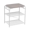 Подставка для обуви Гранада 13, 2 полки, сиденье, Д*Ш*В - 45х30х50 см, белый ПДОГ13С Б