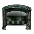 Москитная сетка с тентом Gardenluxe для качелей Мальта зеленая