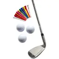Клюшка для гольфа Айрон c мячами и подставками (ти)